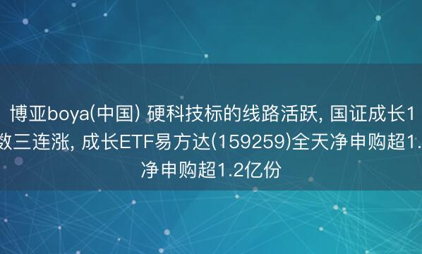 博亚boya(中国) 硬科技标的线路活跃, 国证成长100指数三连涨, 成长ETF易方达(159259)全天净申购超1.2亿份